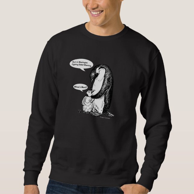 Moletom Consciência do pinguim (Frente)