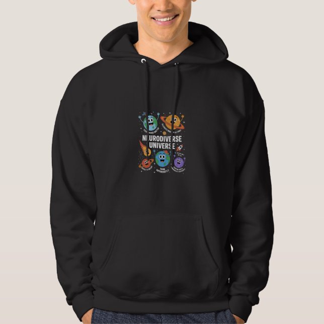 Moletom Conscientização do Autismo Professor Neurodiversid (Frente)