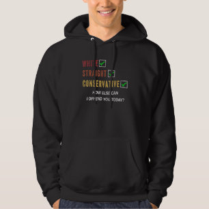 Moletom Conservador Cristão Branco Reto Ofensivo Fu