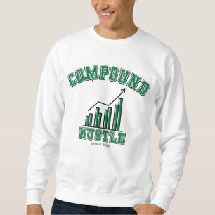 Moletom Consistência Disciplina Composta de Hustle Sobre C