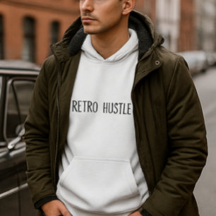 Moletom Construído de forma diferente - Hoodie Retro Hustl
