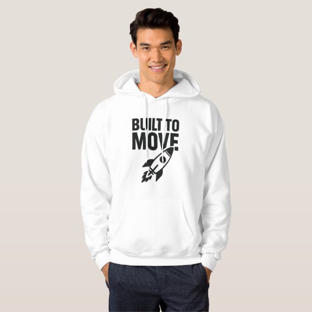 Moletom Construído para mover T-Shirt (Frente Completa)