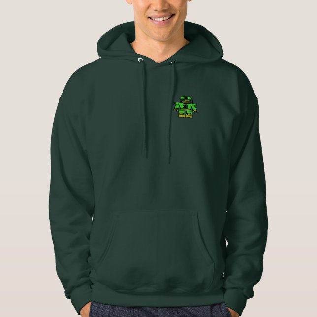 Moletom Construído para o Hoody de Futebol da Esquerda dos (Frente)
