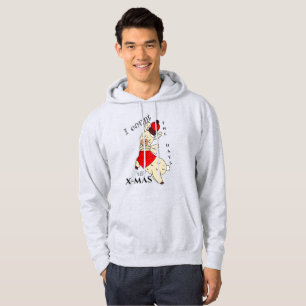 Moletom Conto os dias até o X-MAS Llama Hoodie