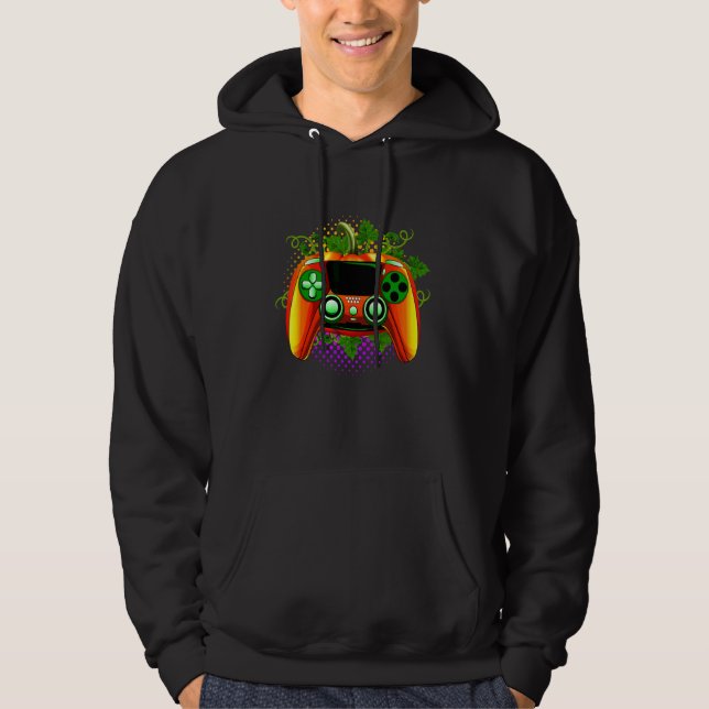Moletom Controlador de Videogame de Halloween do Typical G (Frente)