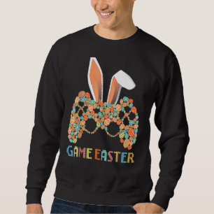 Moletom Controladora de videogame Bunny Gamer Boys Mens Ha