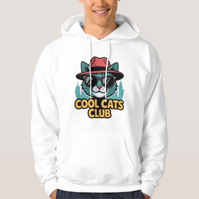 Moletom Cool Cats Club – Hip Hop Edition (Frente)