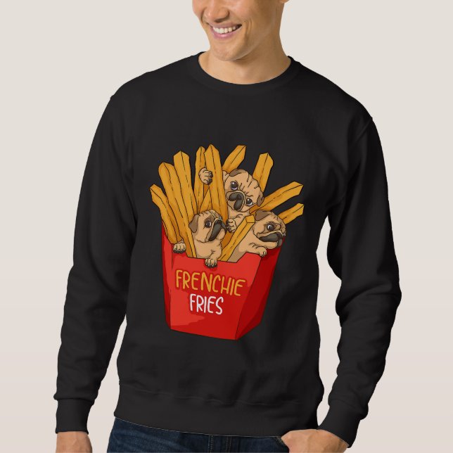 Moletom Cool Frenchie Fries Funny French Fries (Frente)