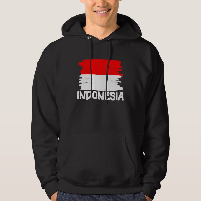 Moletom Cool Indonesia Flag (Frente)