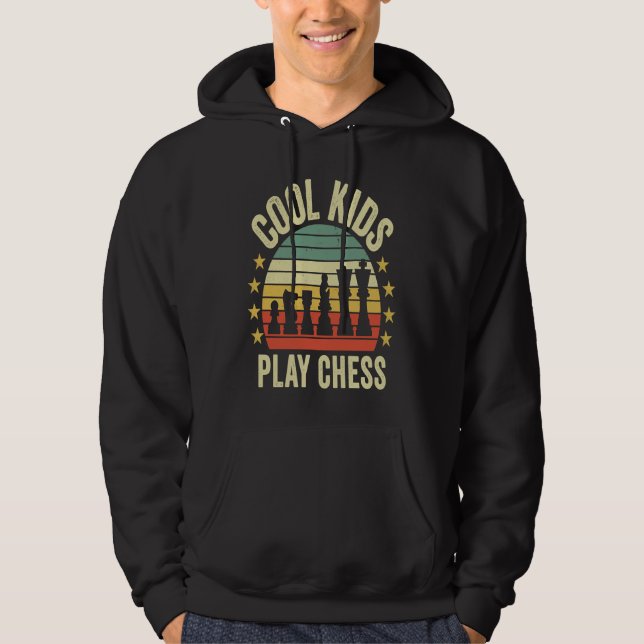 Moletom Cool Kids Play Chess Player For Chess  Boys  1 (Frente)