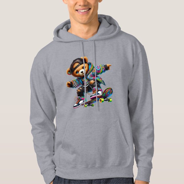 Moletom Cool Skateboarding Teddy Sweatshirt (Frente)
