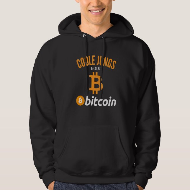 Moletom Coole Jungs Hodl Bitmoney Alemanha Alemão Btc C (Frente)