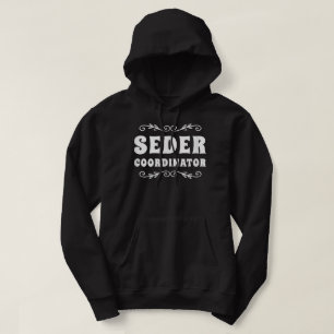 Moletom Coordenador do Seder Jewish Funny Passover Líder