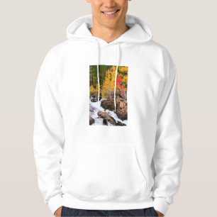 Moletom Cor do outono ao longo do Bishop Creek, CA