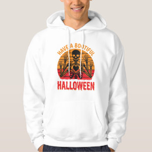 Moletom Coração de Esqueleto de Halloween Bootiful Desenho