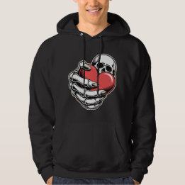 Moletom Coração de Esqueleto – Design de Arte Somb