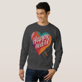 Moletom Coração Feliz dos Homens