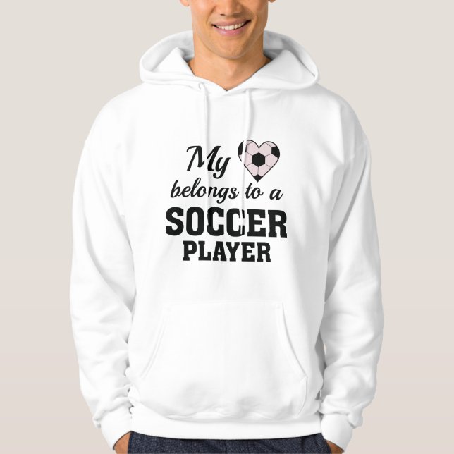 Moletom Coração Pertence Futebol (Frente)