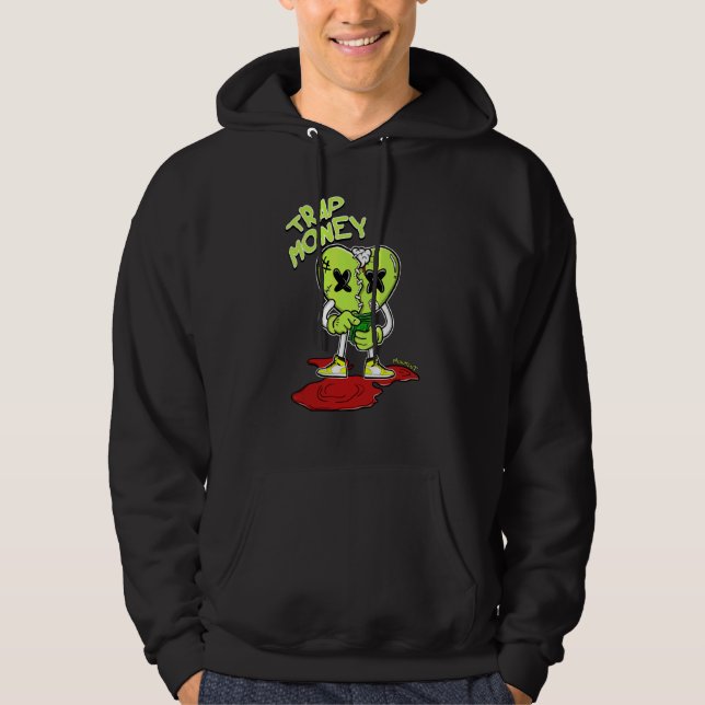 Moletom Coração Quebrado Retro High Og Visionaire Volt 1s  (Frente)