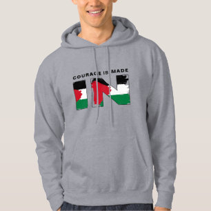 Moletom CORAGEM É FEITA NA PALESTINA Palestina Livre