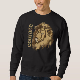 Moletom Coragem feita sob encomenda principal da t-camisa