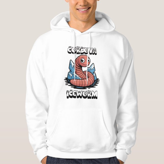 Moletom Cordoa Iceworm Alasca Críptido (Frente)
