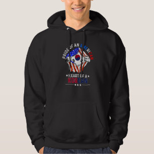 Moletom Coreano Americano Orgulho América Estrangeiro Core
