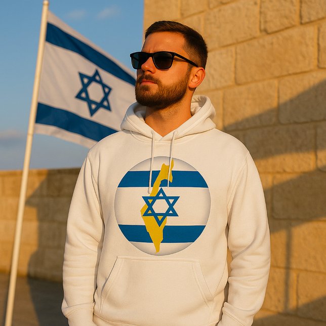 Moletom Cores Nacionais De Israel (Criador carregado)