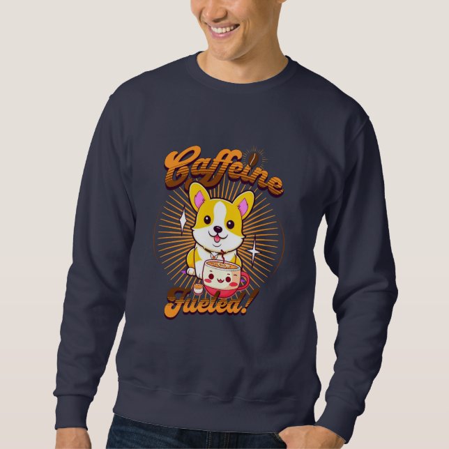 MOLETOM CORGI CAFEINE COMBUSTÍVEL! (Frente)