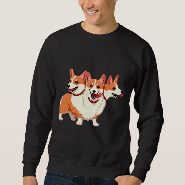 Moletom Corgi Cerberus (Frente)