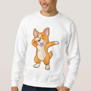 Moletom Corgi galês em Dança Hip Hop Dab