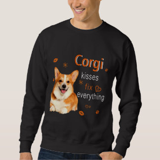 Moletom Corgi Kisses Corrige Tudo 1249