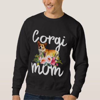 Moletom Corgi Mãe Welsh Corgi Proprietário do Cachorro Flo