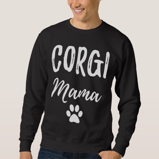 Moletom Corgi Mama Dog Mãe (Frente)