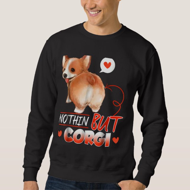 Moletom Corgi Nothing  Long Sleeve (Frente)