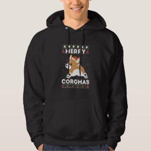 Moletom Corgi Ugly Christmas Sweet Style Feliz Corgmas