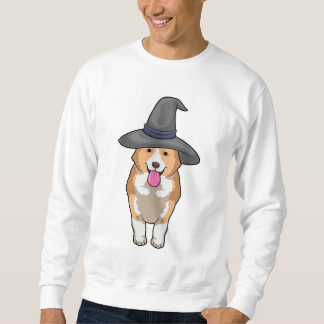 Moletom Corgi Witch (Frente)