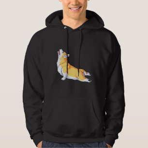 Moletom Corgi Yoga Women Namaste Spiritual Meditação Chak