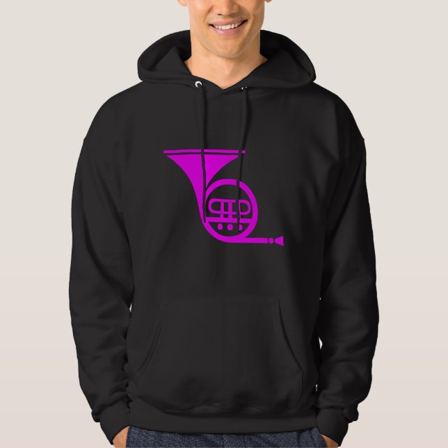 Moletom Corno de França - Magenta (Frente)