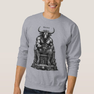 Moletom Coroa de Moloch, o Rei Infernal