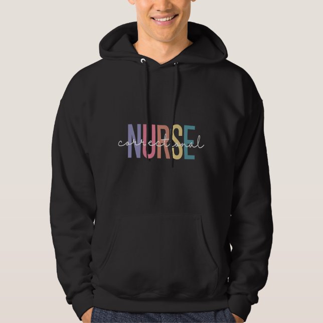 Moletom Correctional Nurse Forensic Nurse Corrections Nurs (Frente)