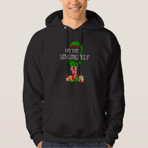 Moletom Correspondente Grupo Familiar Eu sou o Elf Christm