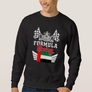 Moletom Corrida de Automóveis de Abu Dhabi UAE Bandeira Ca