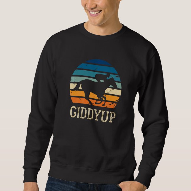 Moletom Corrida de Cavalo Giddyup (Frente)