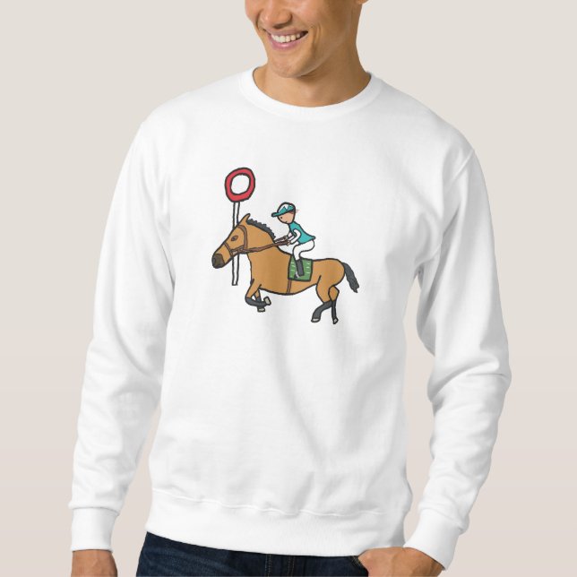 Moletom Corrida de Cavalos (Frente)