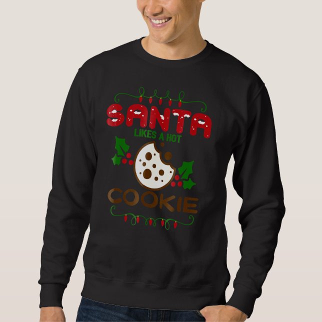 Moletom Cortadores de Biscoitos Quentes que o Papai Noel G (Frente)