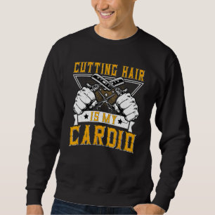 Moletom Cortar Cabelo É Meu Cardio - Barba Engraçada