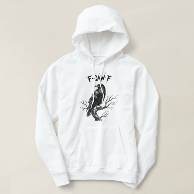 Moletom Corvo - F-Caw-F (Frente do Design)