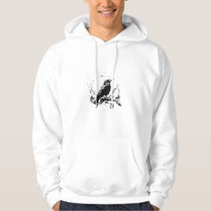 Moletom Corvo, F-Caw-F Pássaro Engraçado Moda Divertida
