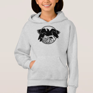 Moletom Corvo Infantil Camiseta de Suéter Infantil